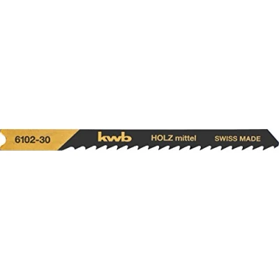 Afbeelding van KWB Decoupeerzaagbladen Hout Middel 6102 30