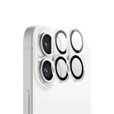 Afbeelding van elago [2 Pack] Gehard Glas + Cameralensbeschermer Compatibel met iphone 16 / Plus 9H Oppervlaktehardheid, Anti Vingerafdruk, Onbreekbaar, Krasbescherming, Kristalheldere Helderheid