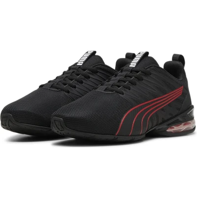 Afbeelding van Puma Voltaic EVO Light Trainingsschoen, Heren, Maat: 41, Black/for all time red Textiel/ synthetisch