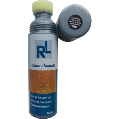 Afbeelding van RL Suede Velours Nubuck Renovator Donker Bruin (Schoenonderhoud Kleurhersteller)