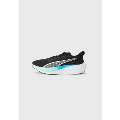 Afbeelding van PUMA Unisex Darter PRO Road Running Schoen, Zwart Zilver Mint Melt Speed Blauw, 9.5 UK, Silver 44 EU