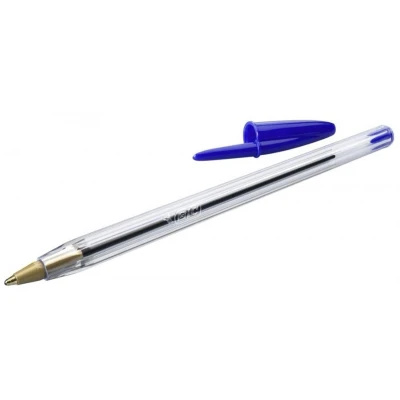 Afbeelding van Bic Cristal balpen blauw 1 stuk