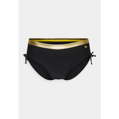 Afbeelding van Lascana Pants Adjust Elodie Bikinibroekje, Dames, Maat: 38, Black/gold coloured
