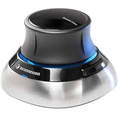Afbeelding van 3Dconnexion SpaceMouse Wireless (Bluetooth Edition, 3D muis, draadloos) mat zwart
