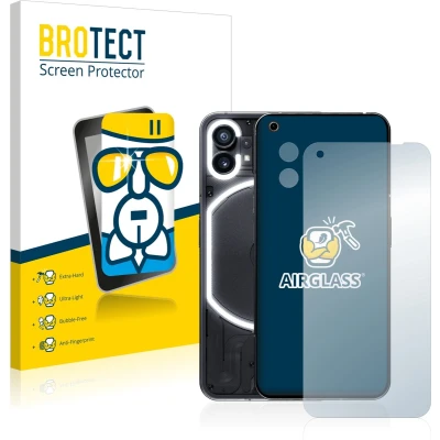 Afbeelding van BROTECT Screenprotector voor Nothing Phone (1) (Voor+Camera) Folie Beschermfolie Beschermglas transparant