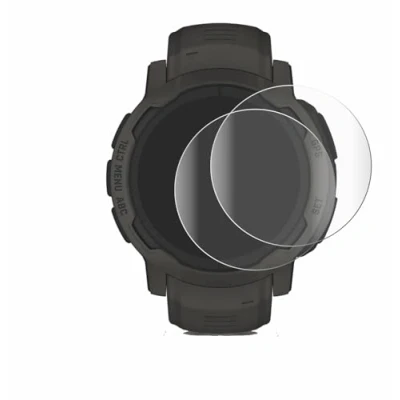 Afbeelding van BROTECT Full Cover Screen Protector voor Garmin Instinct 2 Solar (2 Stuks) Schermbeschermer, 3D Curved