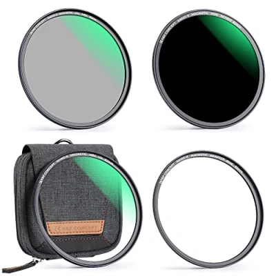 Afbeelding van K&amp;F Concept 67mm Magnetische Lens Filter Kit UV CPL ND1000 Adapter Ring Optisch Glas Camera Pouch Quick Swap System (Nano X Serie)