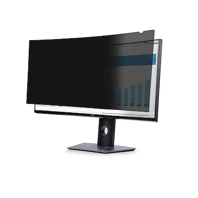 Afbeelding van StarTech.com Privacy Filter voor Dell P3424WE Ultra Wide 21:9 Curved Monitor, Computer Screen Protector, TAA Compliant