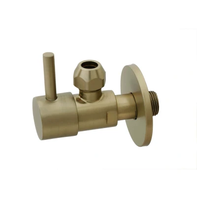 Afbeelding van Xellanz Minimal Hoekstopkraan 3/8&quot; x of knel 10 mm geborsteld messing
