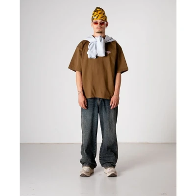 Afbeelding van Woodbird TShirt KM Beam Pho Donker bruin L