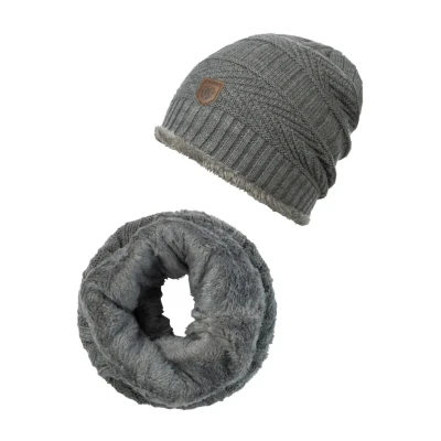 Afbeelding van Indicode Jeans SET Sjaal, Maat: One Size, Grey mix
