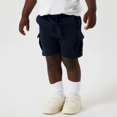 Afbeelding van NAME IT MINI sweatshorts donkerblauw