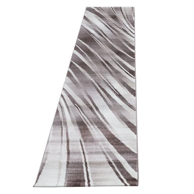 Afbeelding van Moderne loper Jena Bruin 9210 80x300cm Adana Carpets
