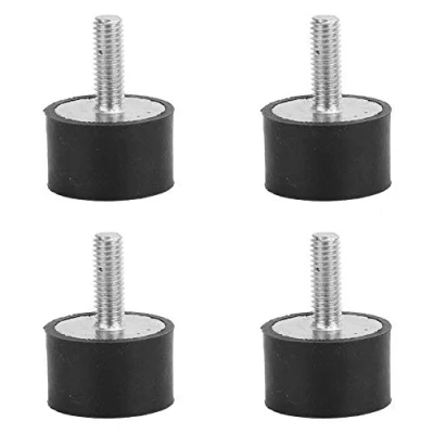 Afbeelding van Rubber Mount, 4 stks Binnendraad Mount Anti Trillingen Spoel Isolator Demper M6 Voor Luchtcompressoren Dieselmotoren Benzinemotoren(VE25*15 M6*18)