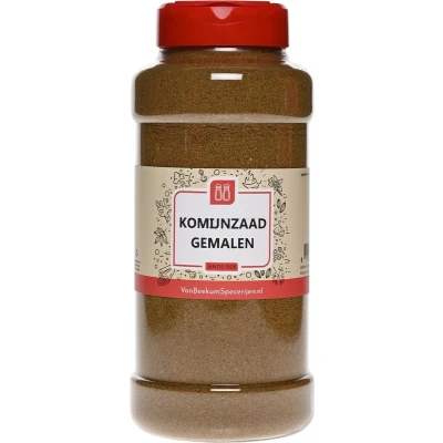 Afbeelding van Van Beekum Specerijen Komijnzaad Gemalen Strooibus 400 gram