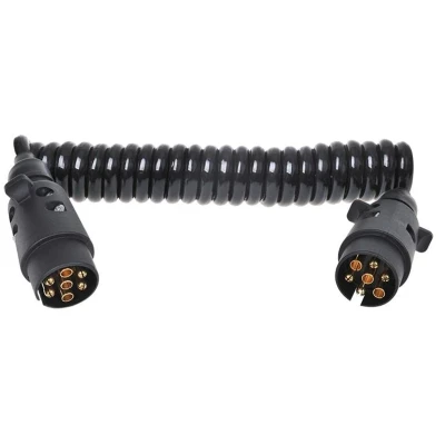 Afbeelding van Pro Plus Spiraalkabel 3 meter met 2 x 7 Polige Stekker blister