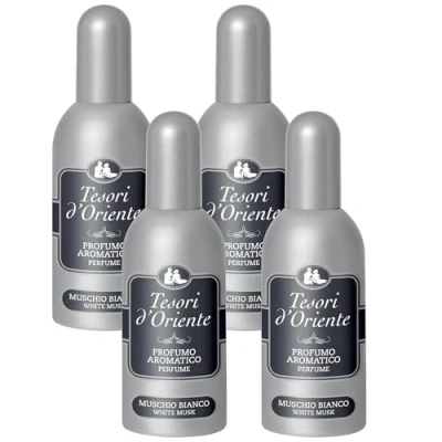 Afbeelding van Tesori d&#039;Oriente Muschio Bianco Eau de Toilette 100 ml x4