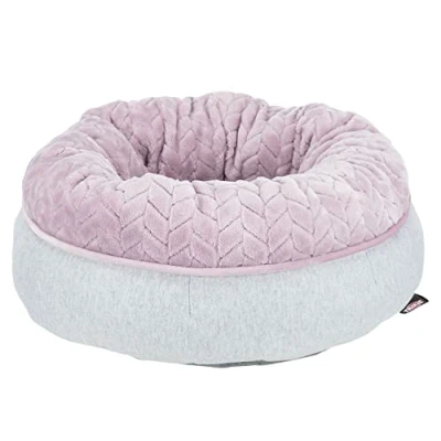 Afbeelding van Trixie Junior Hondenmand Donut lichtgrijs / lila