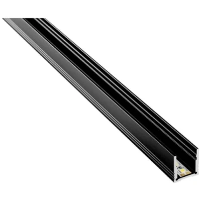 Afbeelding van Barthelme 62399101_9005 LED profiel Aluminium (l x b h) 1000 18.4 19.7 mm 1 m