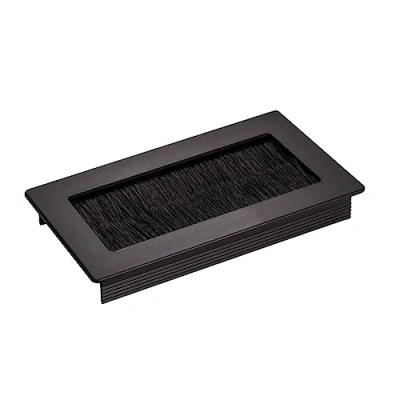 Afbeelding van SOTECH 1 x kabeldoorvoer Toledo van aluminium zwart geanodiseerd 100 70 mm Inbouwmaat: 90 62 15,3