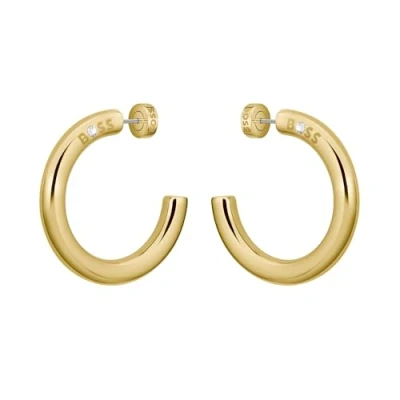 Afbeelding van BOSS Alive Statement Oorbellen goldcoloured, Dames, Maat: One Size, Gold coloured
