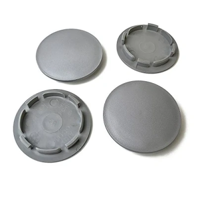 Afbeelding van 4 x naafdoppen, velgdoppen, 63/54 mm, grijs, voor Audi, Seat, Skoda, VW, universele doppen, 63,0/54,0 deksel, velgdeksel