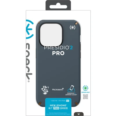 Afbeelding van Speck Presidio2 Pro Apple iPhone 14 Charcoal Grey with Microban