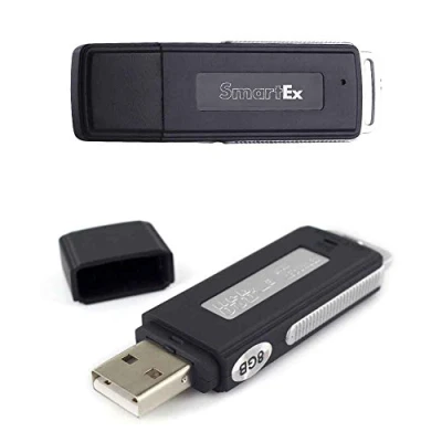 Afbeelding van Smartex® USB Spraakrecorder 8 GB / 150 uur Audio microfoon Spion Voice recorder Pendrive