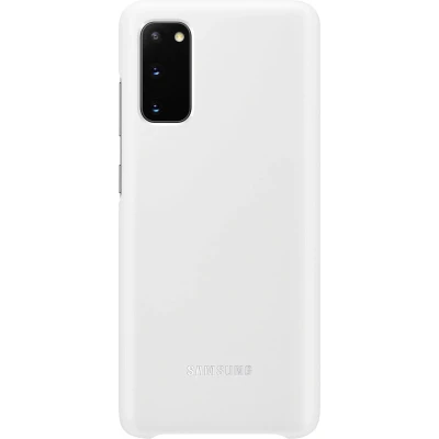 Afbeelding van Galaxy S20 (5G) Led Cover EF KG980 Wit Samsung Smartphone Hoesjes Geen Verzendkosten &amp; Morgen In Huis