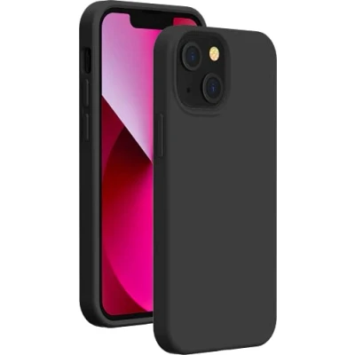 Afbeelding van Bigben Connected, Hoesje Geschikt voor Apple iPhone 13 Hard siliconen Soft Touch, Zwart