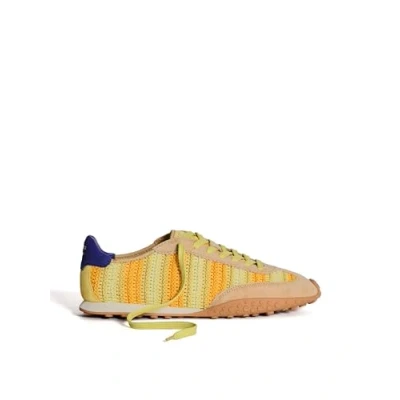 Afbeelding van HOFF BIRD Sneakers laag, Dames, Maat: 35, Amarillo Leer en textiel