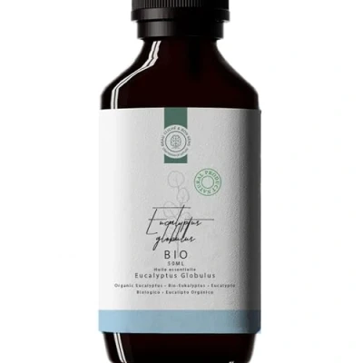 Afbeelding van 50ml Eucalyptus Essentiële Olie BIO 100% Puur, Natuurlijk en Biologisch Voedselkwaliteit voor Inhalatie, Aromatherapie, Diffuser Verse Natuurlijke Geur/Aroma Organic Essential Oil