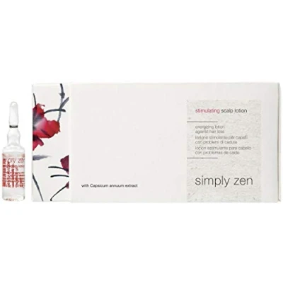 Afbeelding van Simply Zen stimulating scalp lotion 8 ampullen à 6 ml