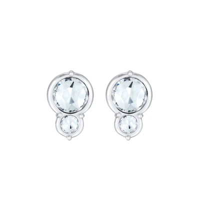 Afbeelding van Elli Elegant Round Oorbellen, Dames, Maat: One Size, Silber