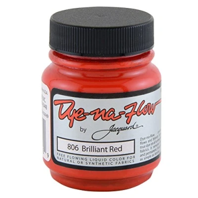 Afbeelding van Jacquard Dye Na Flow Liquid Color 2.25oz Brilliant Red