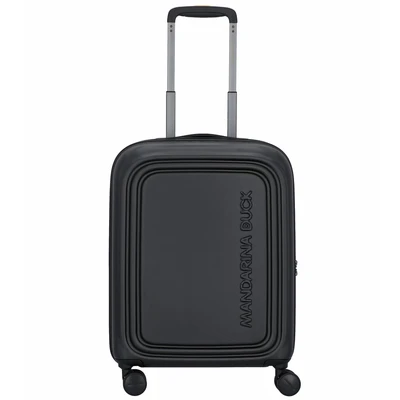 Afbeelding van Mandarina Duck LOGODUCK+ 4ROLLEN Kabinen Trolley, Maat: One Size, Black