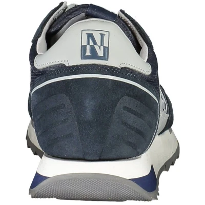 Afbeelding van Napapijri Sneakers laag, Heren, Maat: 44, Blue Leer/ synthetisch