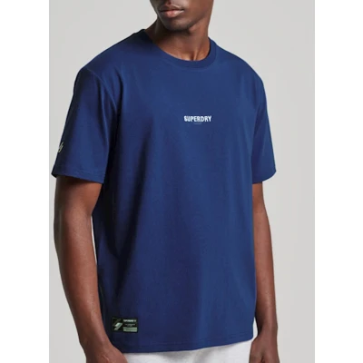 Afbeelding van Superdry Heren tshirt Code Micro Logo T Shirt