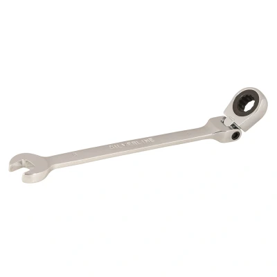 Afbeelding van Silverline Flexibele Steek en Ringratelsleutel 8 mm Verchroomd