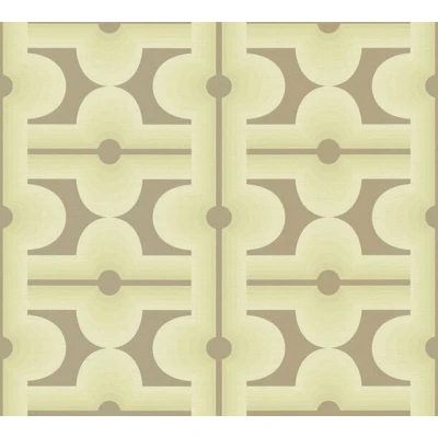 Afbeelding van AS Creation Retro Chic 39533 3 / 395333 Bruin Groen