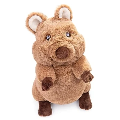Afbeelding van lilizzhoumax Quokka Pluche Speelgoed 20cm/8&quot;, Simulatie Realistische Pop Wilde Dieren Quokka, Cadeau voor Vrienden en Kinderen