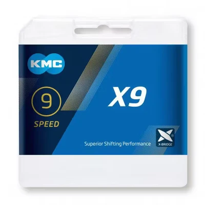 Afbeelding van KMC Fietsketting X9 Ti N Goud 114 schakels