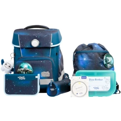 Afbeelding van School Mood Champion Maxx Pro Mila Schooltas set 7 delig