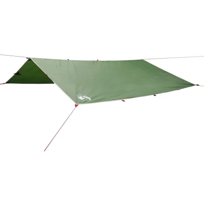 Afbeelding van vidaXL Kampeerluifel waterdicht 500x294 cm groen