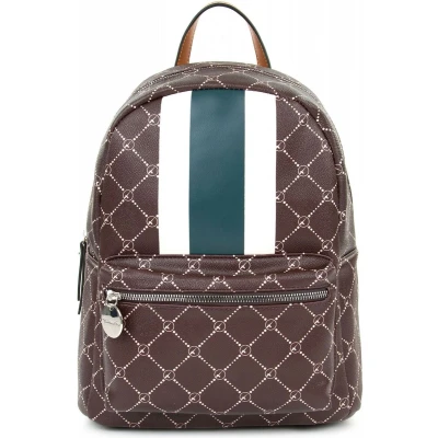 Afbeelding van Tamaris Rugzak Anastasia Strips Cityrucksack Brown Bruine Veelkleurig