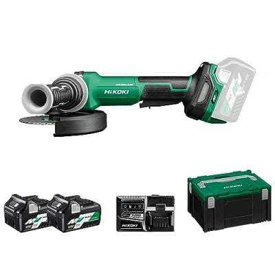 Afbeelding van Hikoki Accu haakse slijpmachine 36V 150 mm Inclusief snellader 2 accu&quot;;s In HSC III koffer G3615DVFWQZ