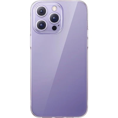 Afbeelding van Baseus Crystal Case hoesje voor iPhone 14 Pro Max dunne cover + transparant glas