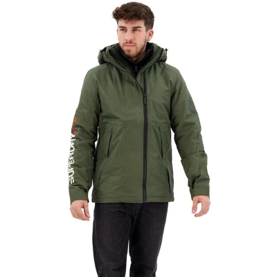 Afbeelding van Superdry Yachter Windjack, Heren, Maat: Medium, Dark moss green