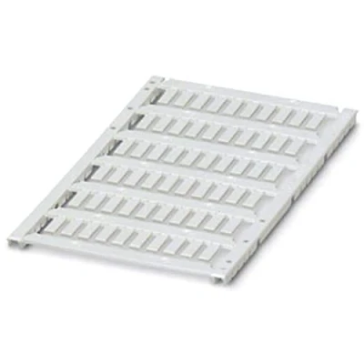 Afbeelding van Phoenix Contact 0801430 UCT WMT (10X4) Kabelmarkeringdrager Montagemethode: Schuiven Markeringsvlak: 10 x 4 mm Wit Aantal markeringen: 600 stuk(s)