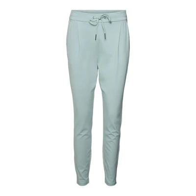 Afbeelding van Vero Moda Broek Vmeva Mw Loose String Pant Noos 10197909 Gray Mist Dames Maat W25 X L32